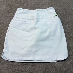 Swing Control White Pull-On Golf Skort with Built-In Shorts Women’s Size 2 1752